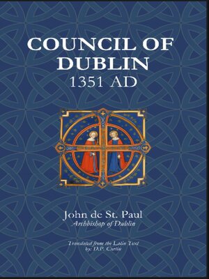 cover image of Council of Dublin